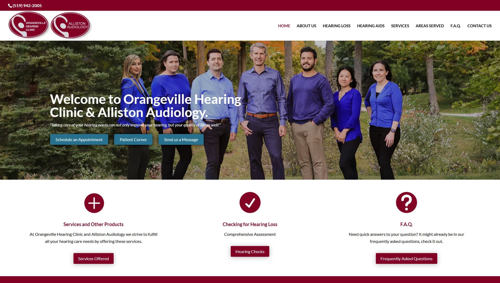 Hearing test consultation